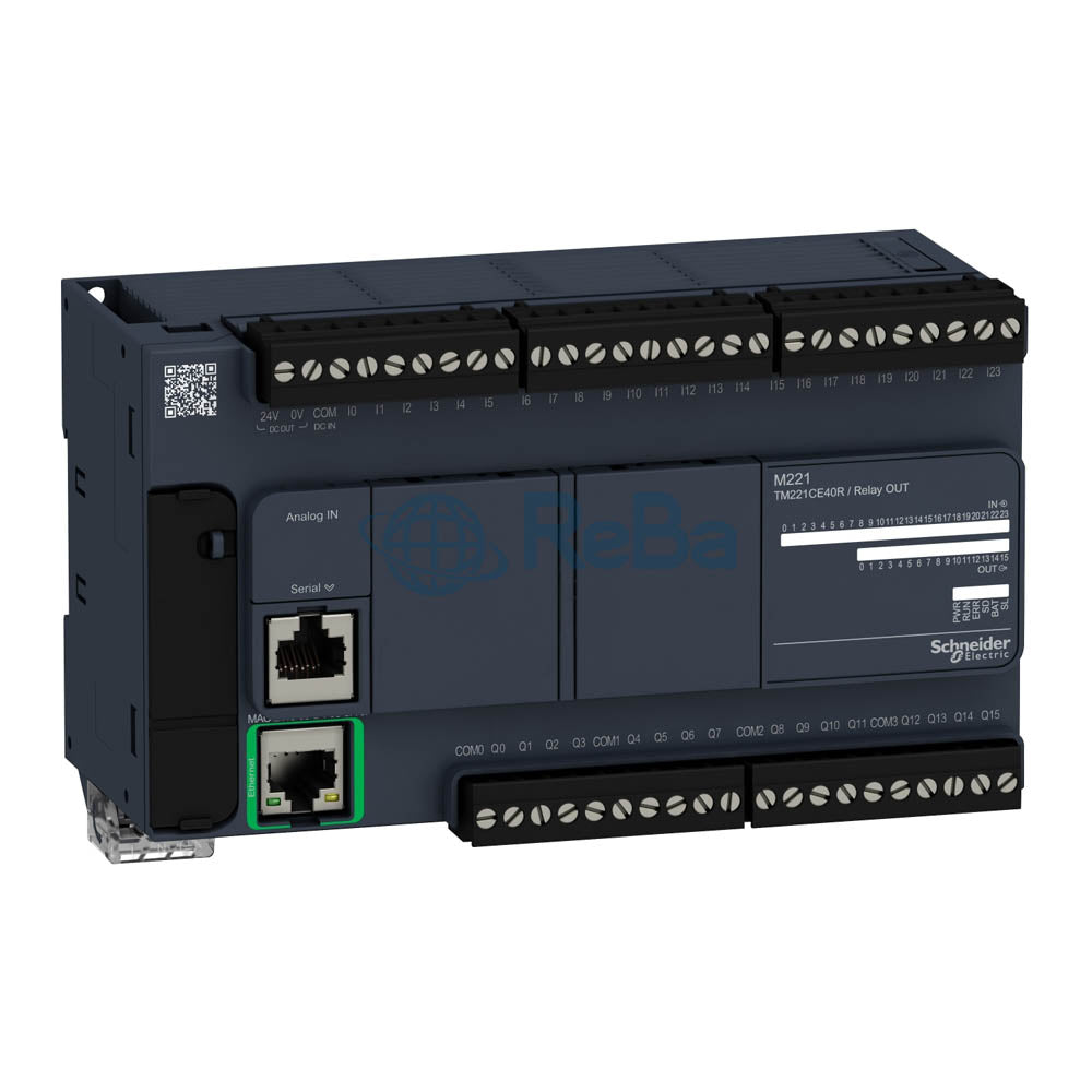 TM221CE40R - PLC control